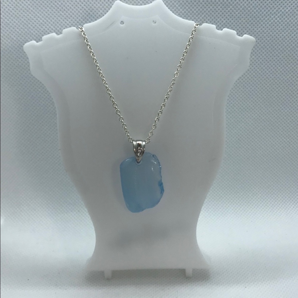 Sea glass necklace